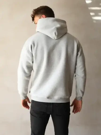 Blakely Anchor Relaxed Hoodie/Marl Grey Blakely Anchor Relaxed Hoodie/Marl Grey