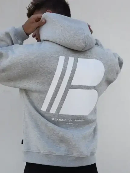 Blakely Apex Relaxed Hoodie/Marl Grey