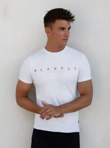 Blakely Goldstone T Shirt/White