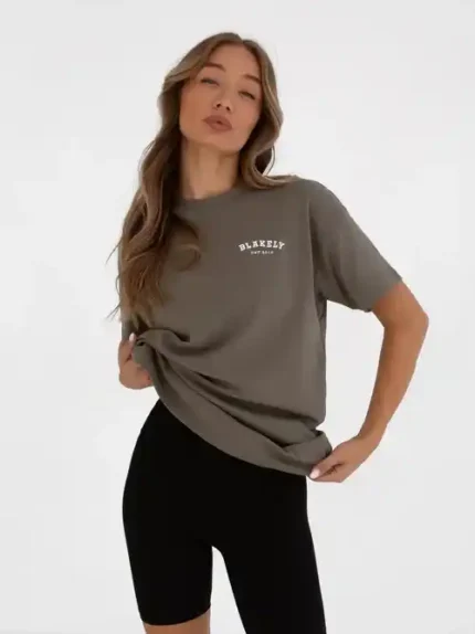 Blakely Heritage Oversized T Shirt/Safari Green