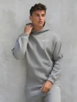 Blakely Heritage Relaxed Hoodie/Neutral Grey