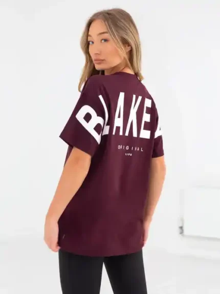 Blakely Isabel Tee/Burgundy
