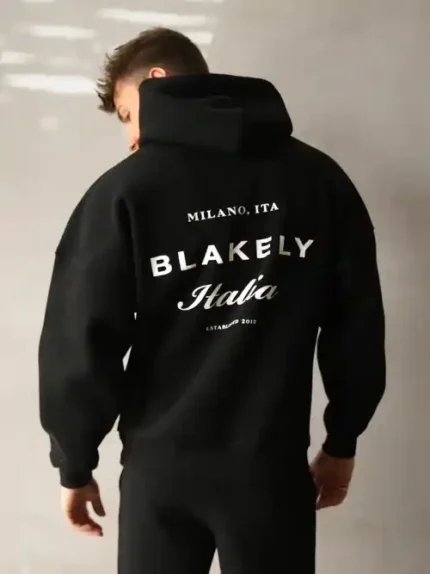 Blakely Italia Relaxed Hoodie/Black