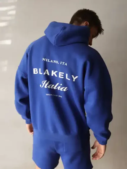 Blakely Italia Relaxed Hoodie/Cobalt Blue