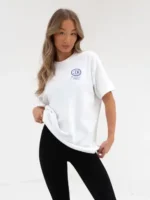 Blakely Milano Oversized T Shirt/Flat White