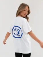 Blakely Milano Oversized T Shirt/Flat White