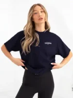 Oversized Training T Shirt/Navy